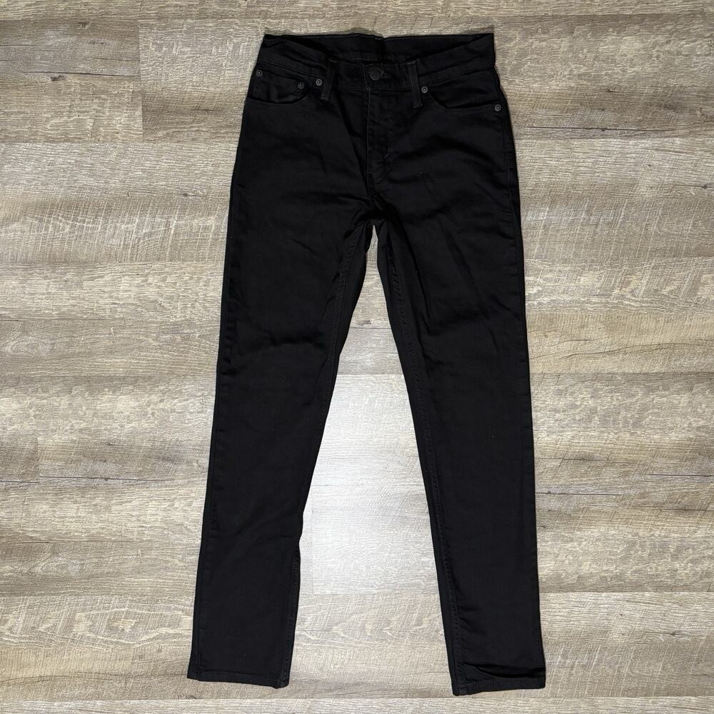 Levi's 511 Slim Fit Jeans Men's 29x32 Black Denim Straight Leg Waterless Skater